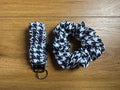 Scrunchie key fob
