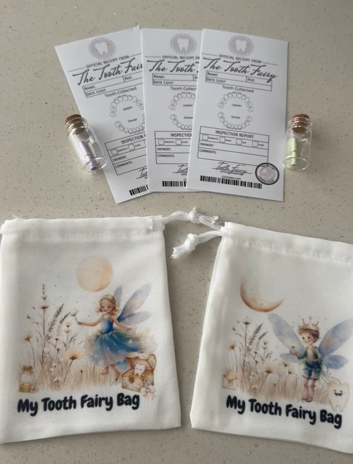 Tooth fairy bag